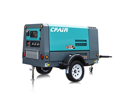 コンプレッサーCFAIR CF185MCI-8コンプレッサー125 PSI 185 Tow Behind Compressor CFAIR