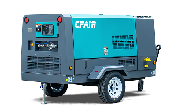 455cfm-18ポータブルタイプ高圧ディーゼルエアコンプレッサー